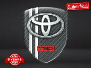 Toyota Stickers Auto-Adhésifs Édition Chic Étiquettes Supérieures